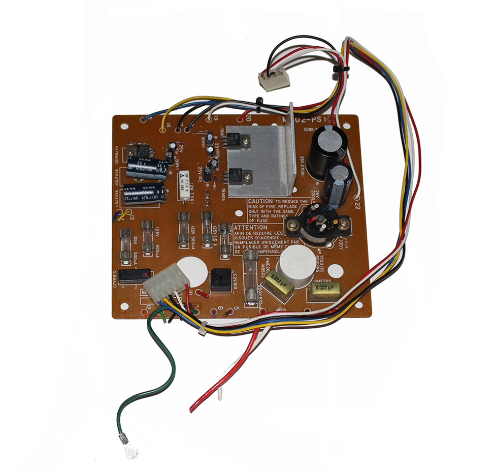 Power supply board, Casio