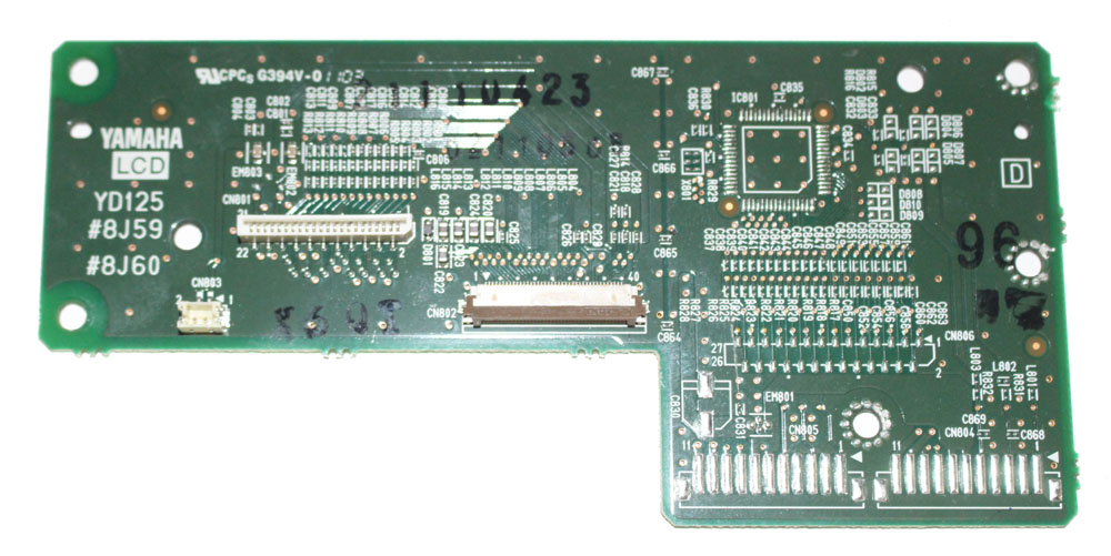 LCD circuit board, Yamaha MOX6