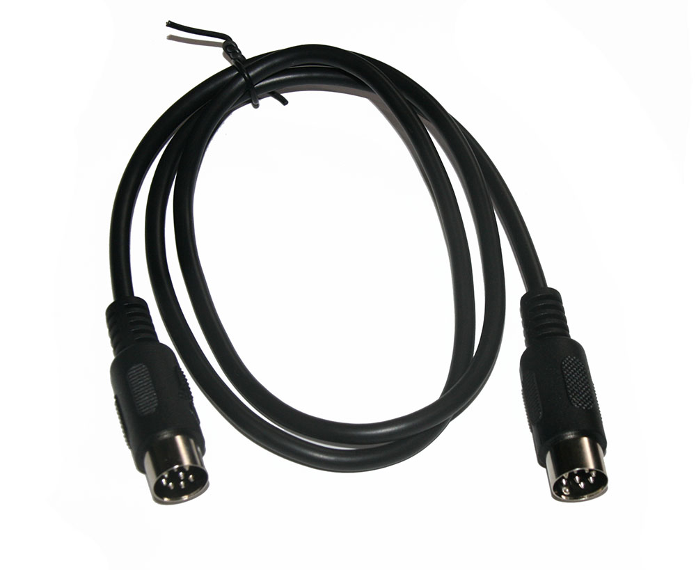 DIN cable, 8-pin