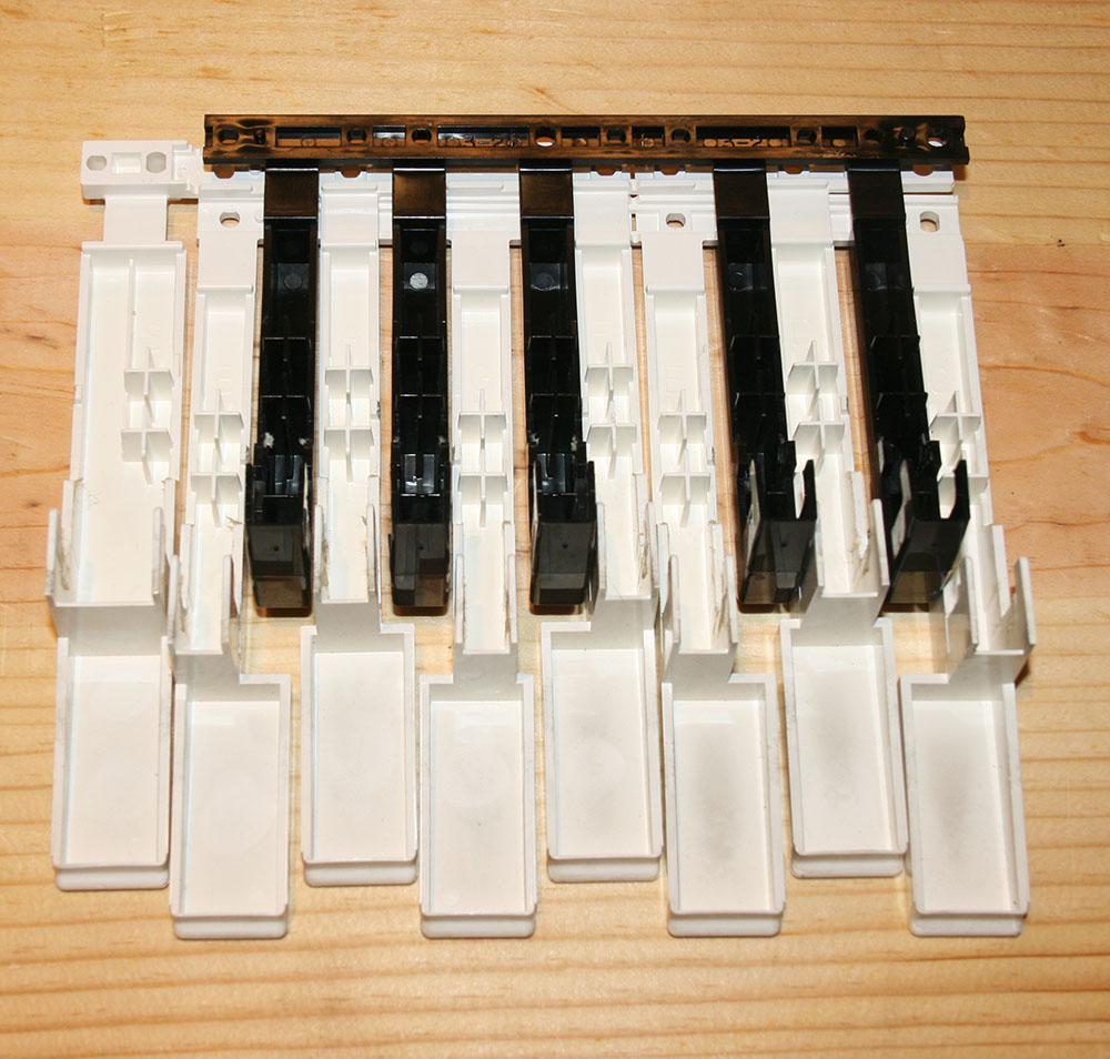 Casio WK-3300 replacement keys