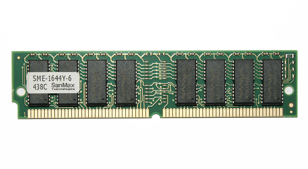 SIMM memory, 32-Meg, 72-pin