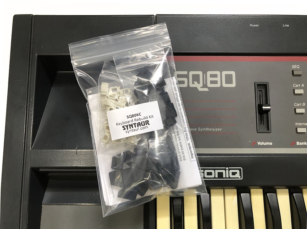 Keyboard Rebuild Kit, for Ensoniq SQ-80 & EPS