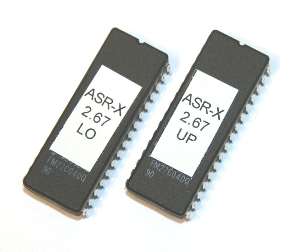 EPROM chip set, Ensoniq ASR-X O.S. 2.67 